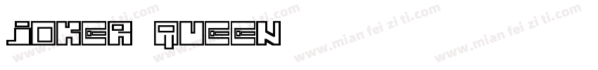joker queen字体转换